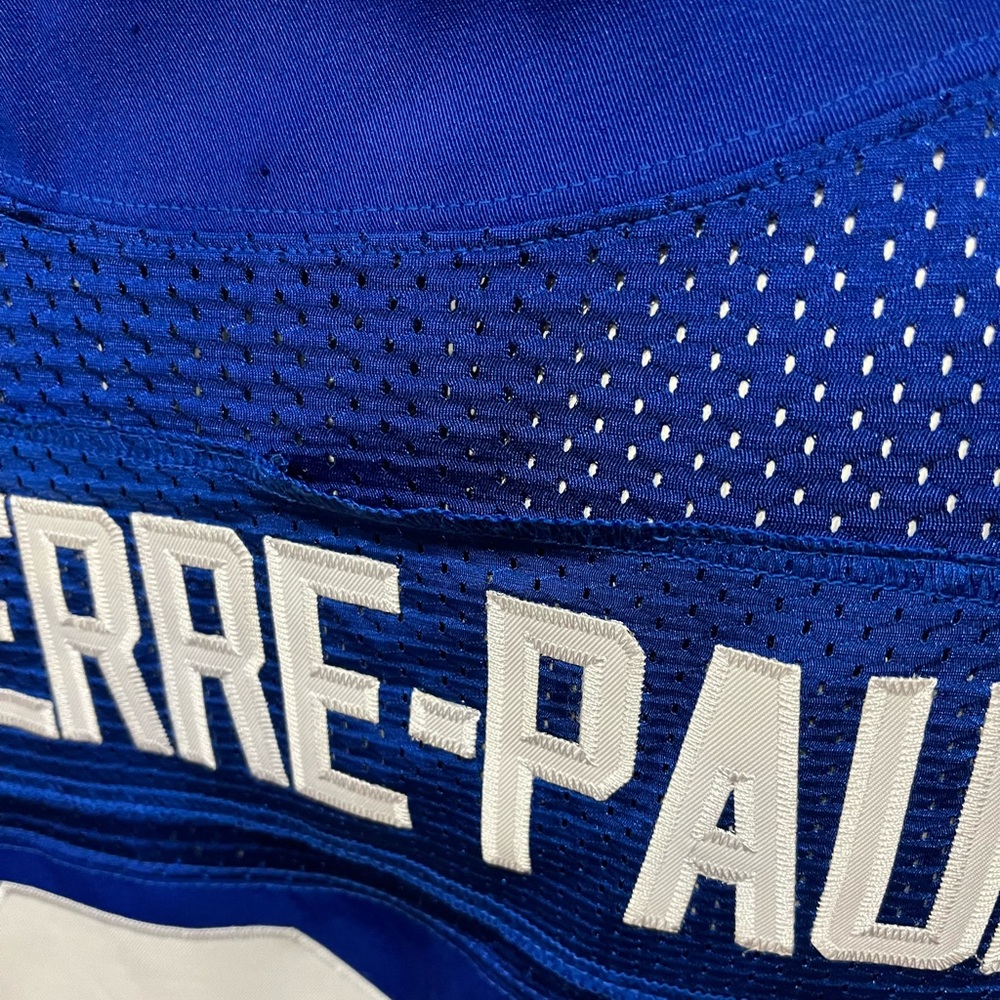 JASON PIERRRE-PAUL EMBROIDERED NEW YORK GIANTS JERSEY GREAT CONDITION - Picture 3 of 6